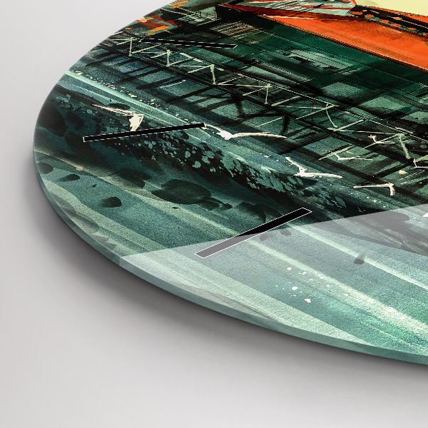 Okrúhle hodiny Rybárska dedina