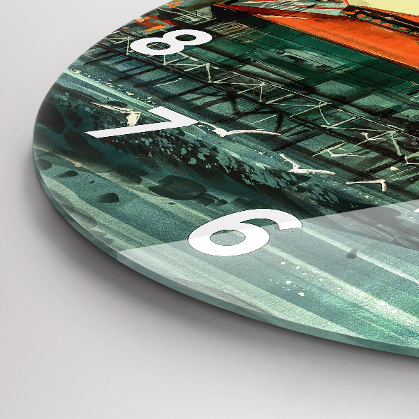 Okrúhle hodiny Rybárska dedina