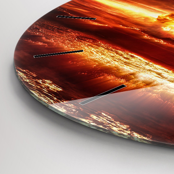 Okrúhle hodiny Výbuch atómovej bomby