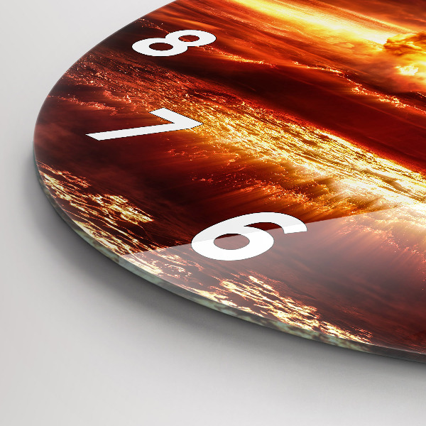 Okrúhle hodiny Výbuch atómovej bomby