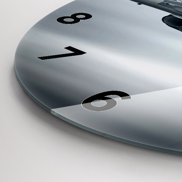 Okrúhle hodiny Vojenské lietadlo