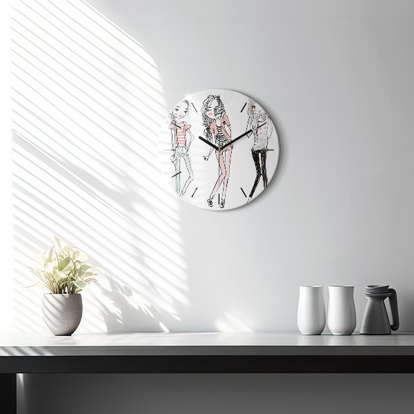 Okrúhle hodiny Dámska móda