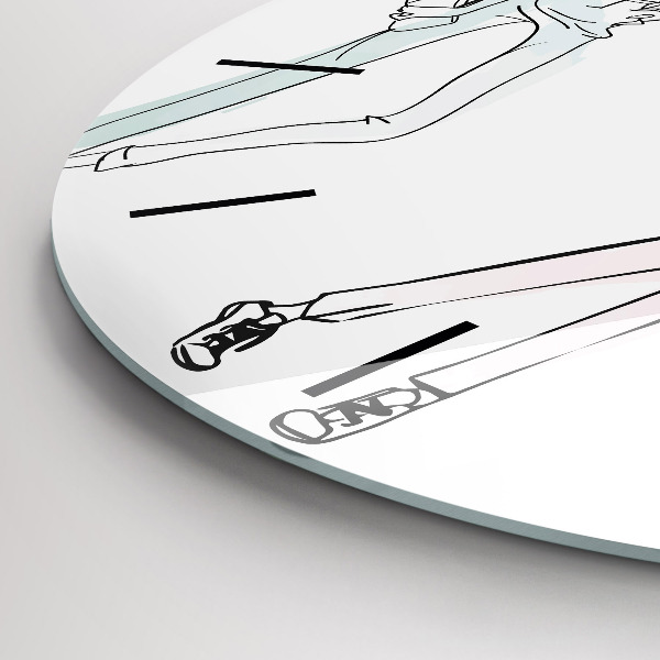 Okrúhle hodiny Dámska móda