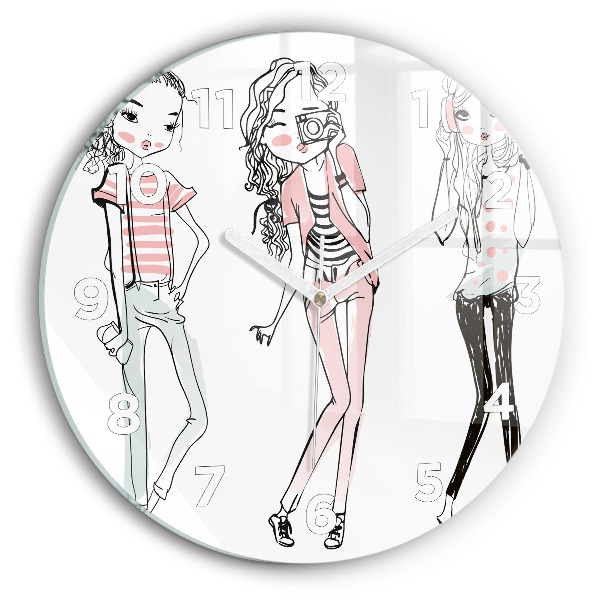 Okrúhle hodiny Dámska móda