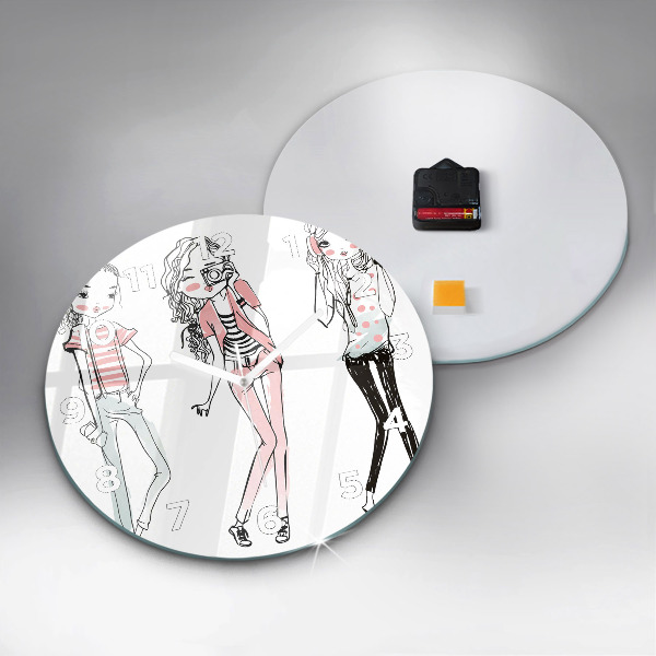 Okrúhle hodiny Dámska móda