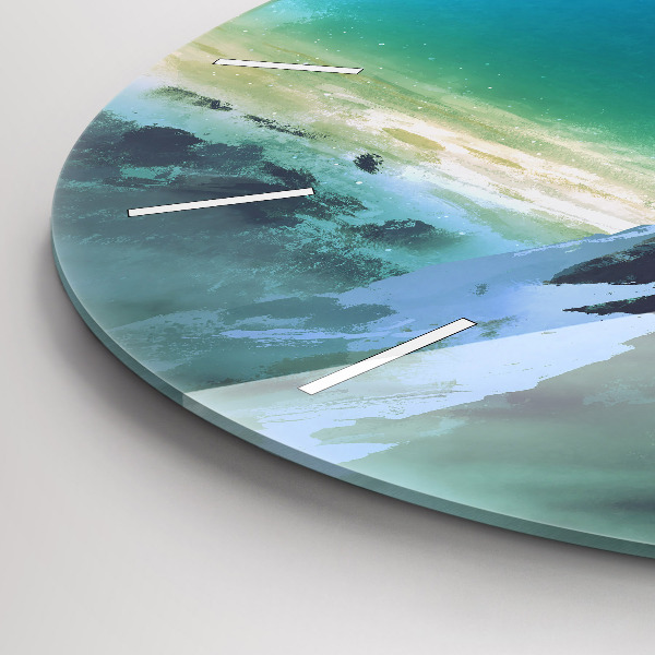 Okrúhle hodiny Muž na Mesiaci