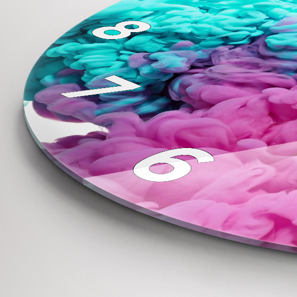 Okrúhle hodiny Moderné umenie – škvrny