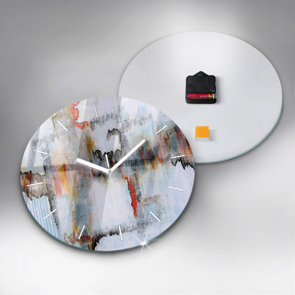 Okrúhle hodiny Abstrakcia