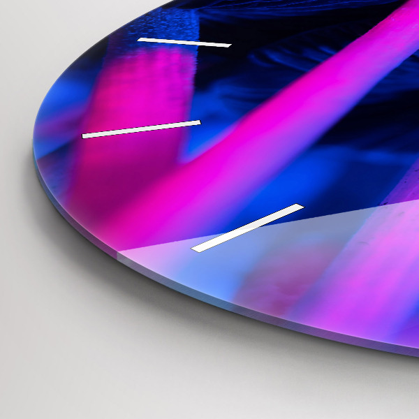 Okrúhle hodiny Magické farebné huby