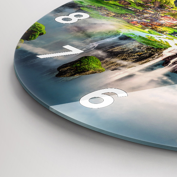 Okrúhle hodiny Čínska fantázia