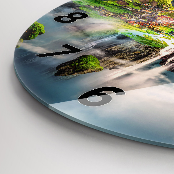 Okrúhle hodiny Čínska fantázia