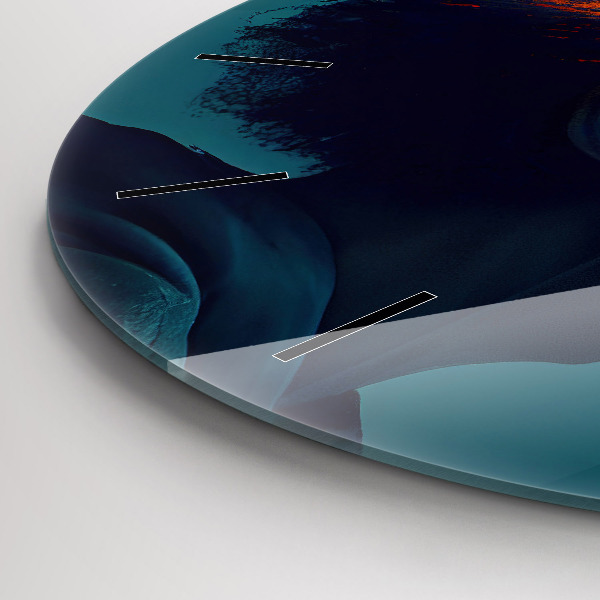 Okrúhle hodiny Futuristický svet