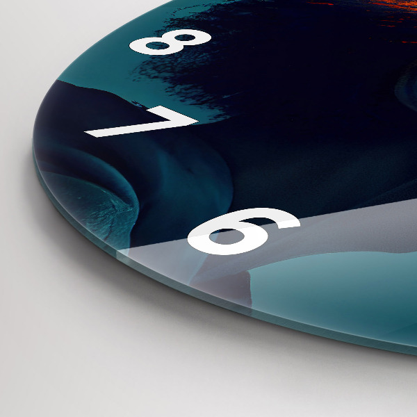 Okrúhle hodiny Futuristický svet