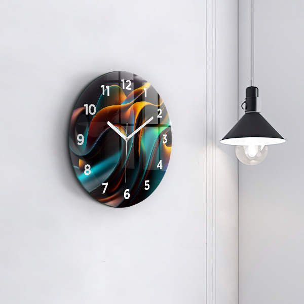 Okrúhle hodiny Futuristická vlna