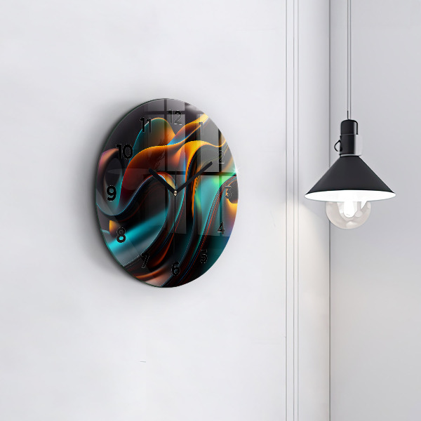 Okrúhle hodiny Futuristická vlna