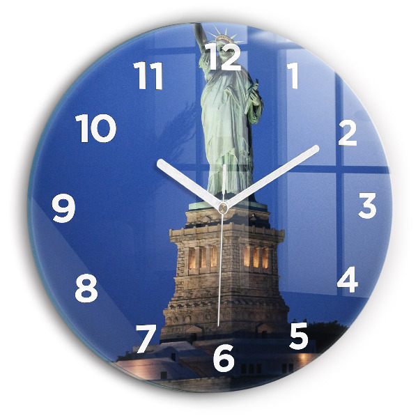 Okrúhle hodiny Socha slobody v New Yorku
