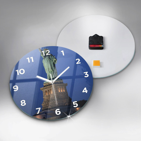 Okrúhle hodiny Socha slobody v New Yorku