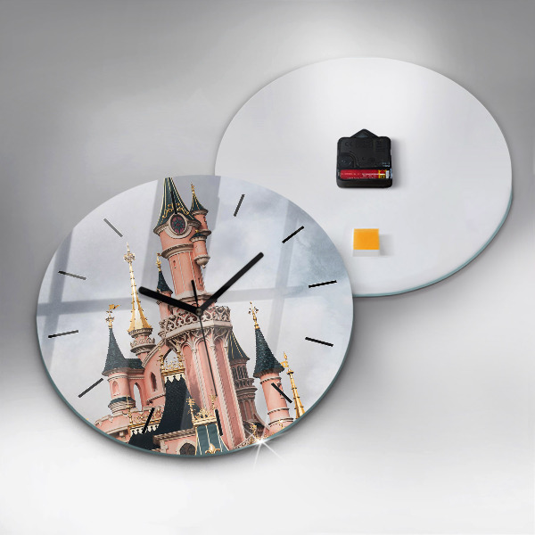 Okrúhle hodiny Zámok Disneyland v Paríži