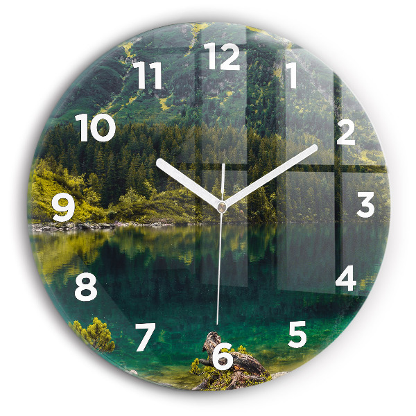 Okrúhle hodiny Morskie Oko v Tatrách