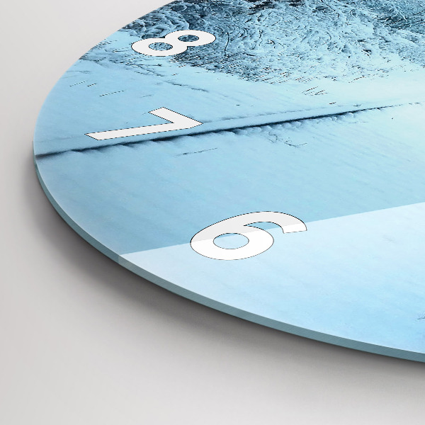 Okrúhle hodiny Jeleň na tratiach