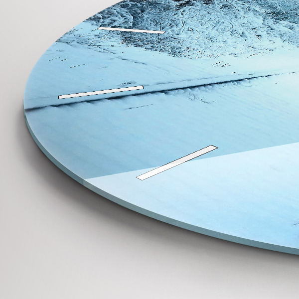 Okrúhle hodiny Jeleň na tratiach