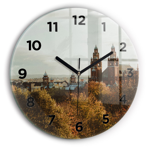 Okrúhle hodiny Galéria umenia v Glasgowe