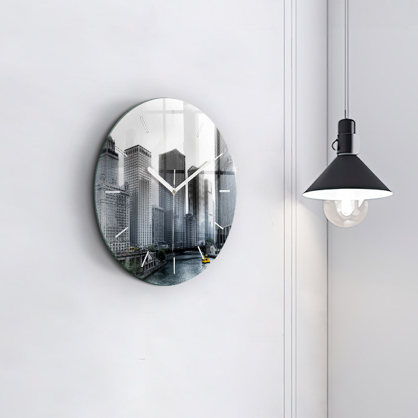 Okrúhle hodiny Panoráma mesta