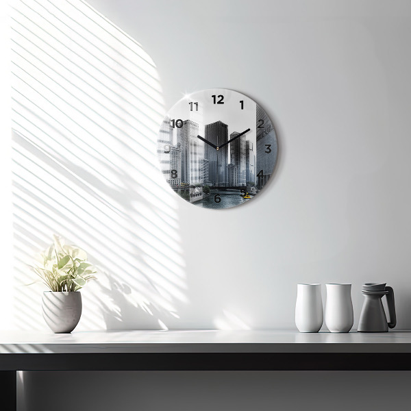 Okrúhle hodiny Panoráma mesta