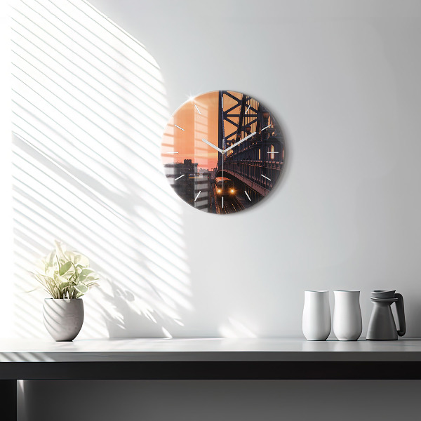 Okrúhle hodiny Most Benjamina Franklina