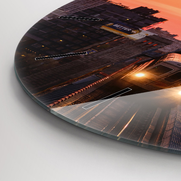 Okrúhle hodiny Most Benjamina Franklina