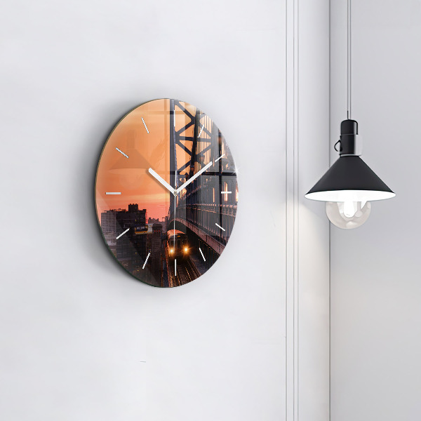 Okrúhle hodiny Most Benjamina Franklina