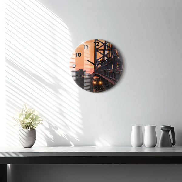 Okrúhle hodiny Most Benjamina Franklina
