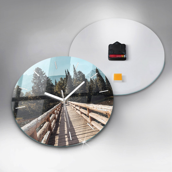 Okrúhle hodiny Hory v Yellowstone