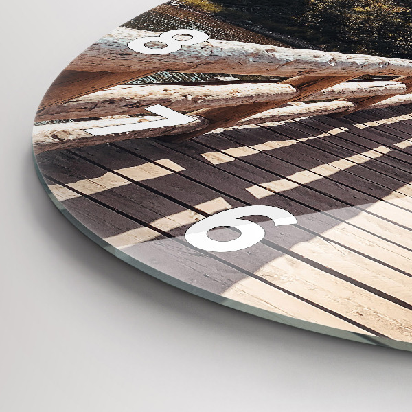 Okrúhle hodiny Hory v Yellowstone