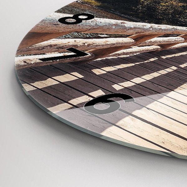 Okrúhle hodiny Hory v Yellowstone