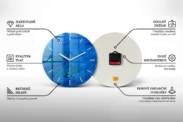 Okrúhle hodiny Yosemitský drevený most