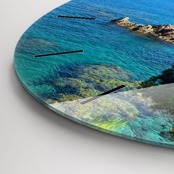 Okrúhle hodiny Pobrežie Costa Brava