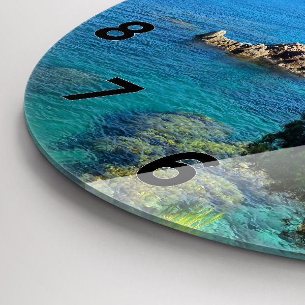 Okrúhle hodiny Pobrežie Costa Brava