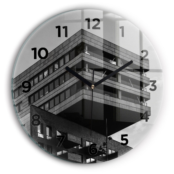 Okrúhle hodiny Architektúra v Amsterdame