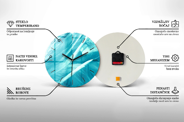Okrúhle hodiny Islandské jazero Jokulsarlon