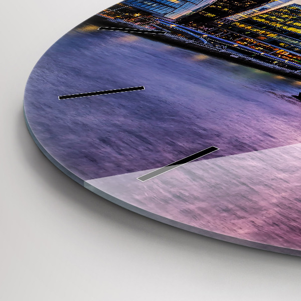 Okrúhle hodiny Pohľad na Londýn