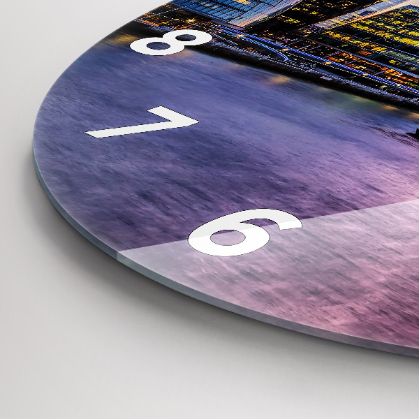 Okrúhle hodiny Pohľad na Londýn