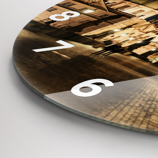 Okrúhle hodiny Karlov most v Prahe