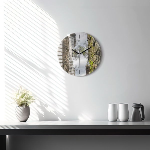 Okrúhle hodiny Skalné mesto v Českej republike