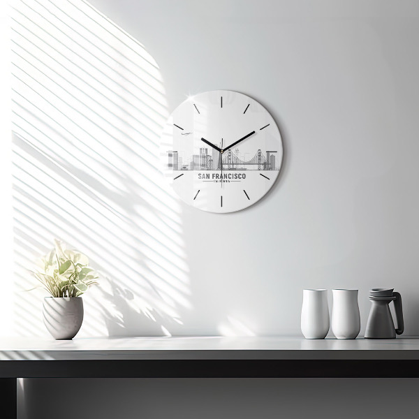 Okrúhle hodiny Panoráma San Francisca