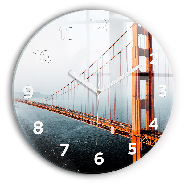 Okrúhle hodiny Golden Gate Bridge