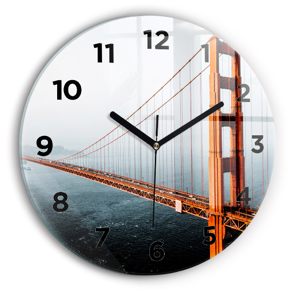Okrúhle hodiny Golden Gate Bridge