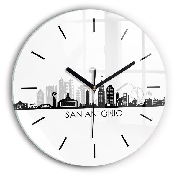 Okrúhle hodiny Mesto San Antonio v Texase