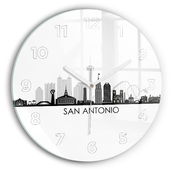 Okrúhle hodiny Mesto San Antonio v Texase