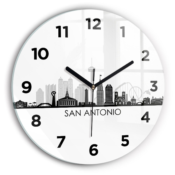 Okrúhle hodiny Mesto San Antonio v Texase